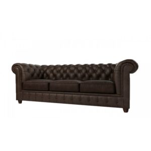 Chesterfield Sofa Pikowana Cambridge 3 osobowa