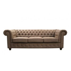 Chesterfield Sofa Pikowana Cambridge 3 osobowa z funkcją spania