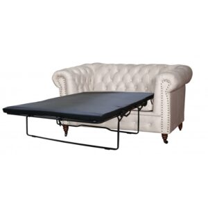 Chesterfield Sofa Oxford 2 osobowa z funkcją spania