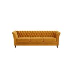 Chesterfield Sofa Pikowana Derby 3 osobowa