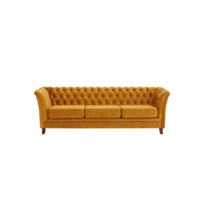 Chesterfield Sofa Pikowana Derby 3 osobowa
