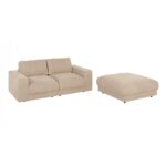 Sofa Mystic 2-osobowa + pufa
