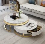 Stolik kawowy Chicago Gold