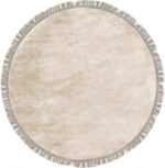 Dywan Luna Round Beige HandMade