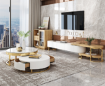 Komoda RTV Chicago Gold