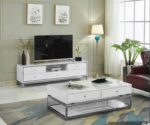 Komoda RTV Simone silver