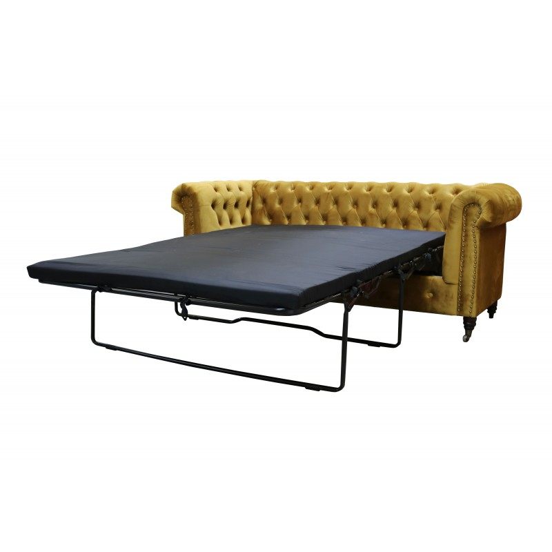Chesterfield Sofa Oxford 3 osobowa z funkcją spania – Obrázok 7