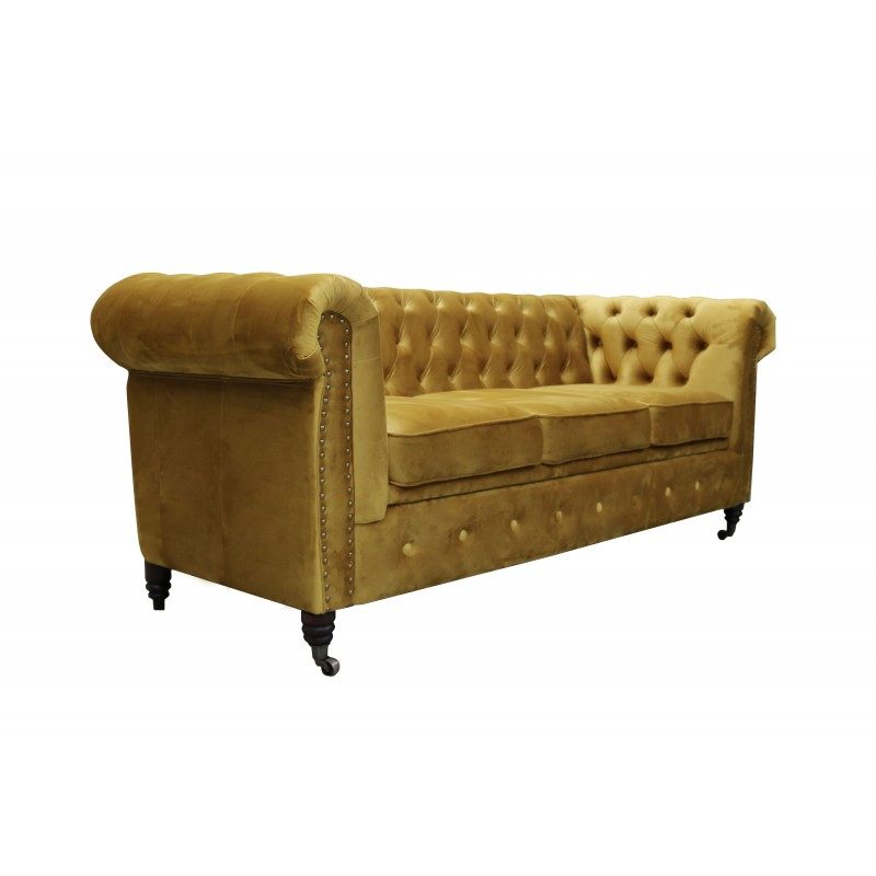 Chesterfield Sofa Oxford 3 osobowa z funkcją spania – Obrázok 6