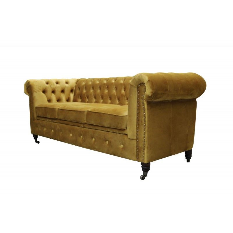 Chesterfield Sofa Oxford 3 osobowa z funkcją spania – Obrázok 5